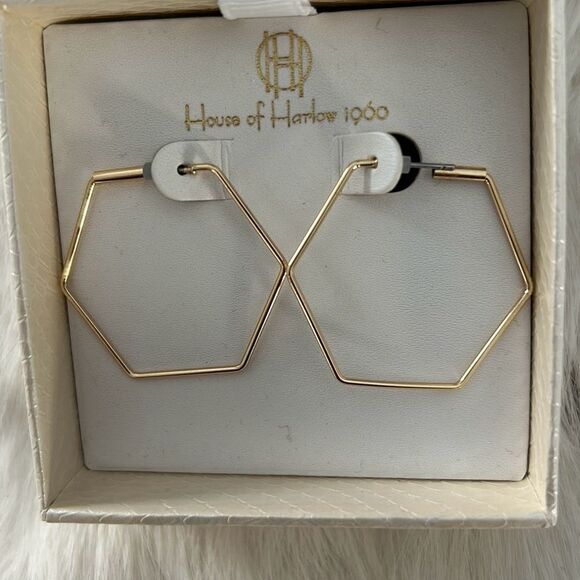 House of Harlow Honeycomb Earrings - Picture 2 of 4